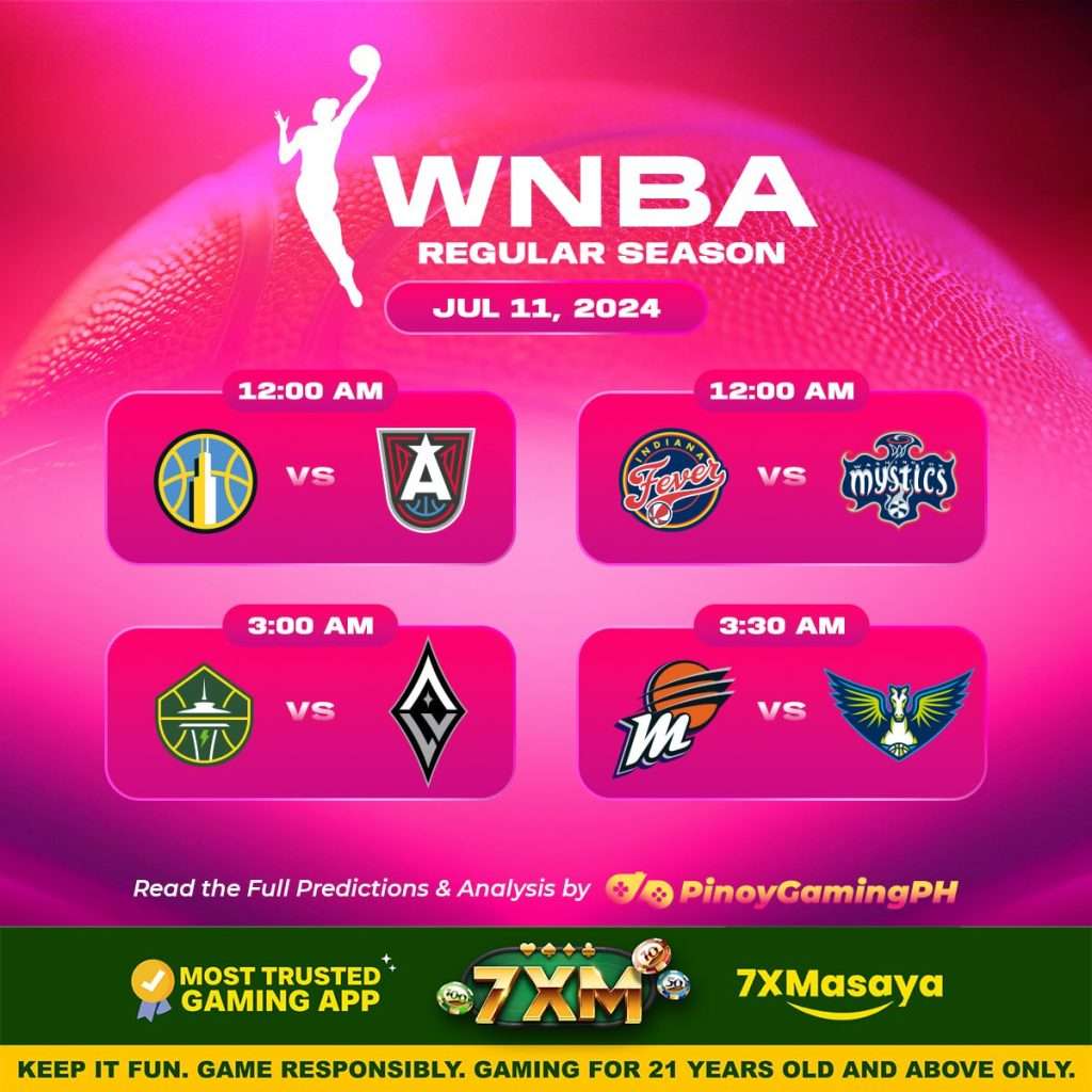 WNBA 2024 Regular Season July 11 Best Basketball Match