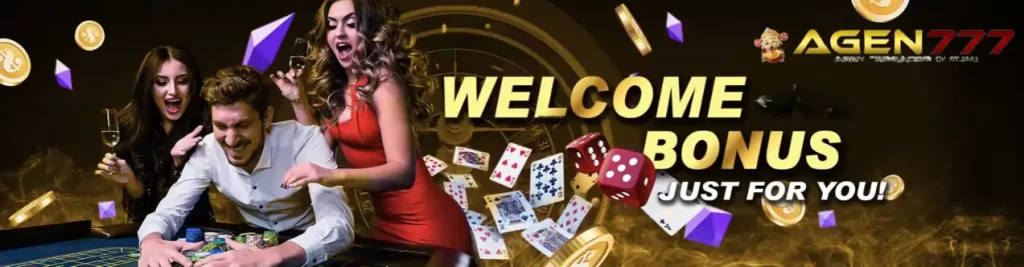 AGEN777 WELCOME BONUS