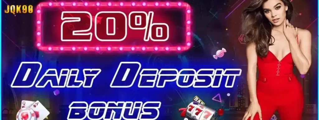 DAILY DEPOSIT BONUS