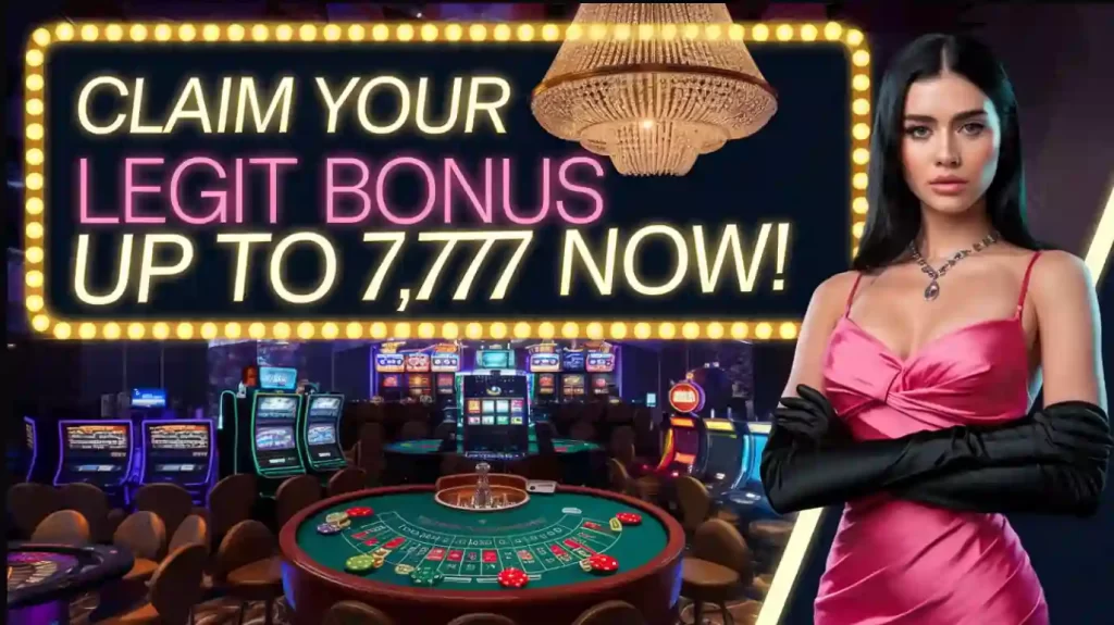 legit bonus up to 7,777